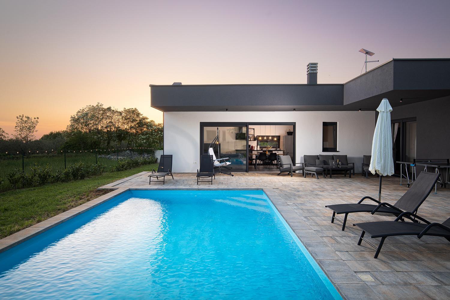 Vila Nora With Heated Pool Marcana Exterior photo