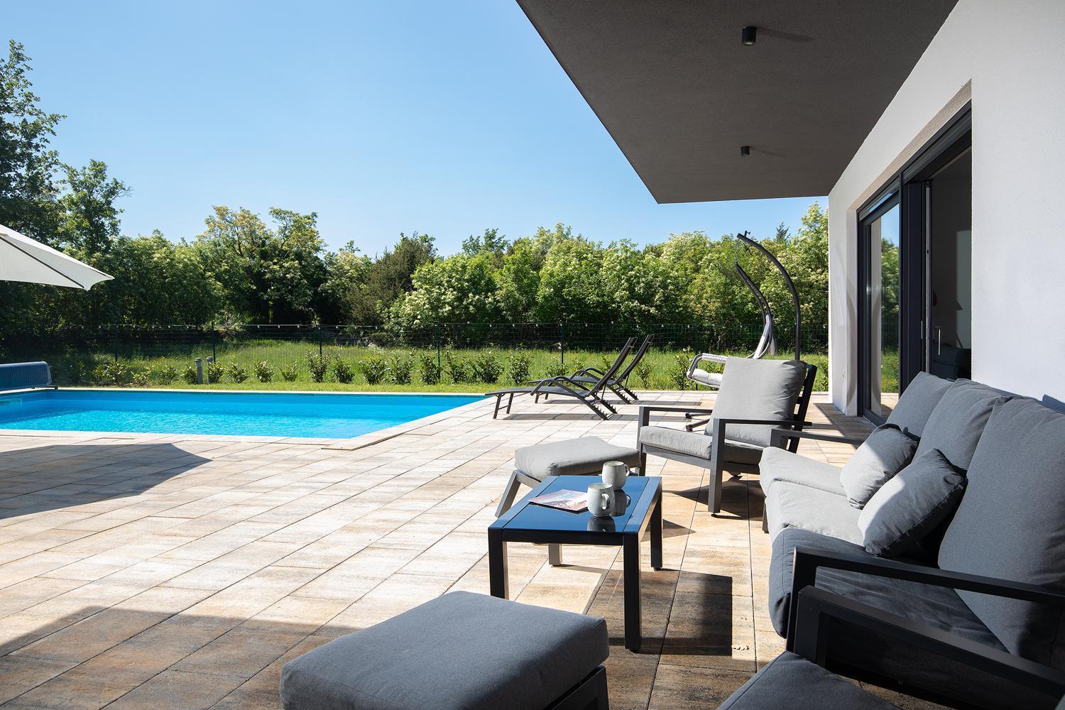 Vila Nora With Heated Pool Marcana Exterior photo
